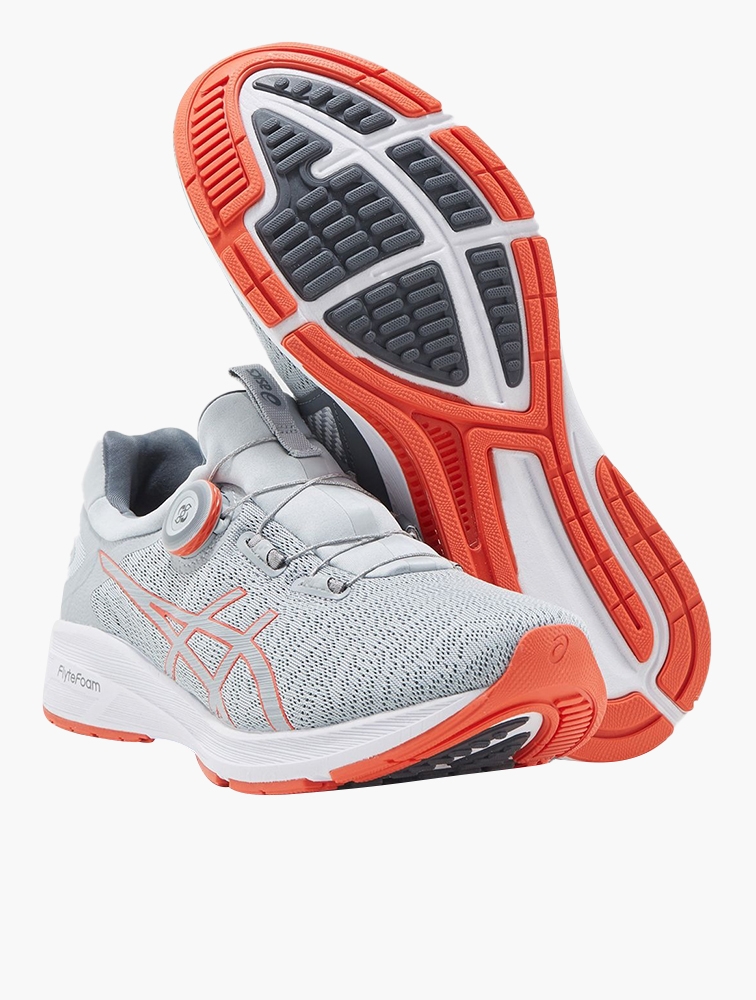 MyRunway Shop Asics Mid Grey White Dynamis Running Shoes for